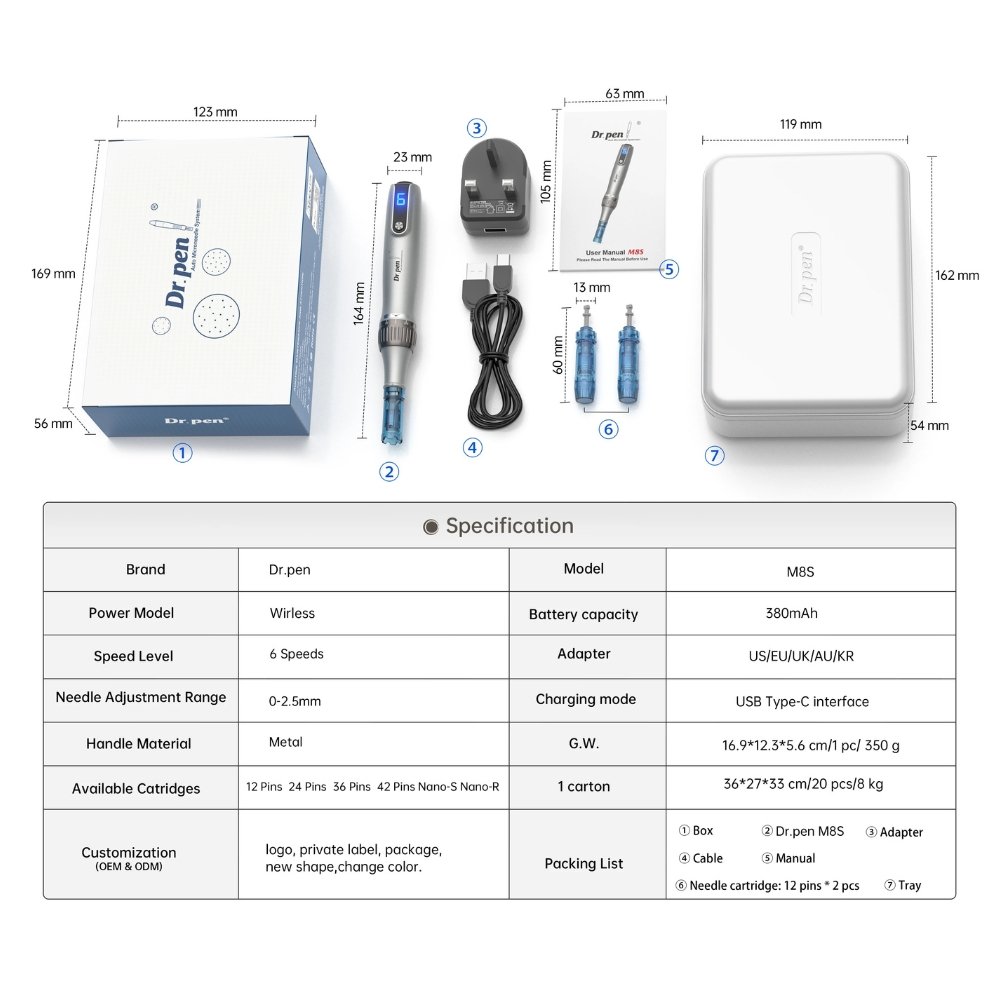 Dr. Pen M8S Microneedling Pen - Image 6