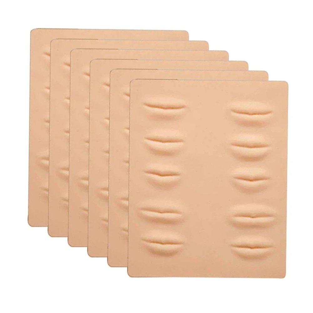 Lip Tattoo Practice Skin for PMU and Microblading – Silicone Latex Practice Skin Training Tool - Image 2