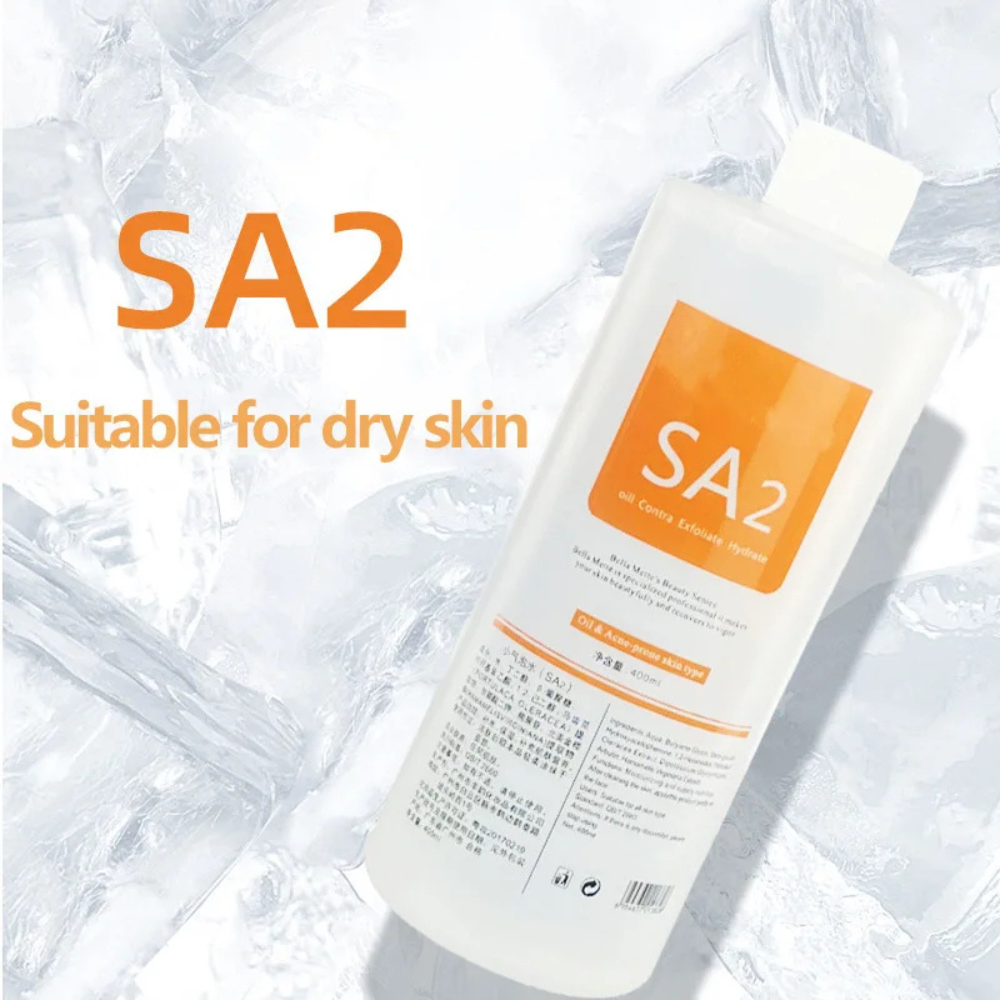 Hydra Dermabrasion Solution AS1 SA2 AO3 – 400 ml Professional Hydro Facial Liquid Serum Set - Image 4