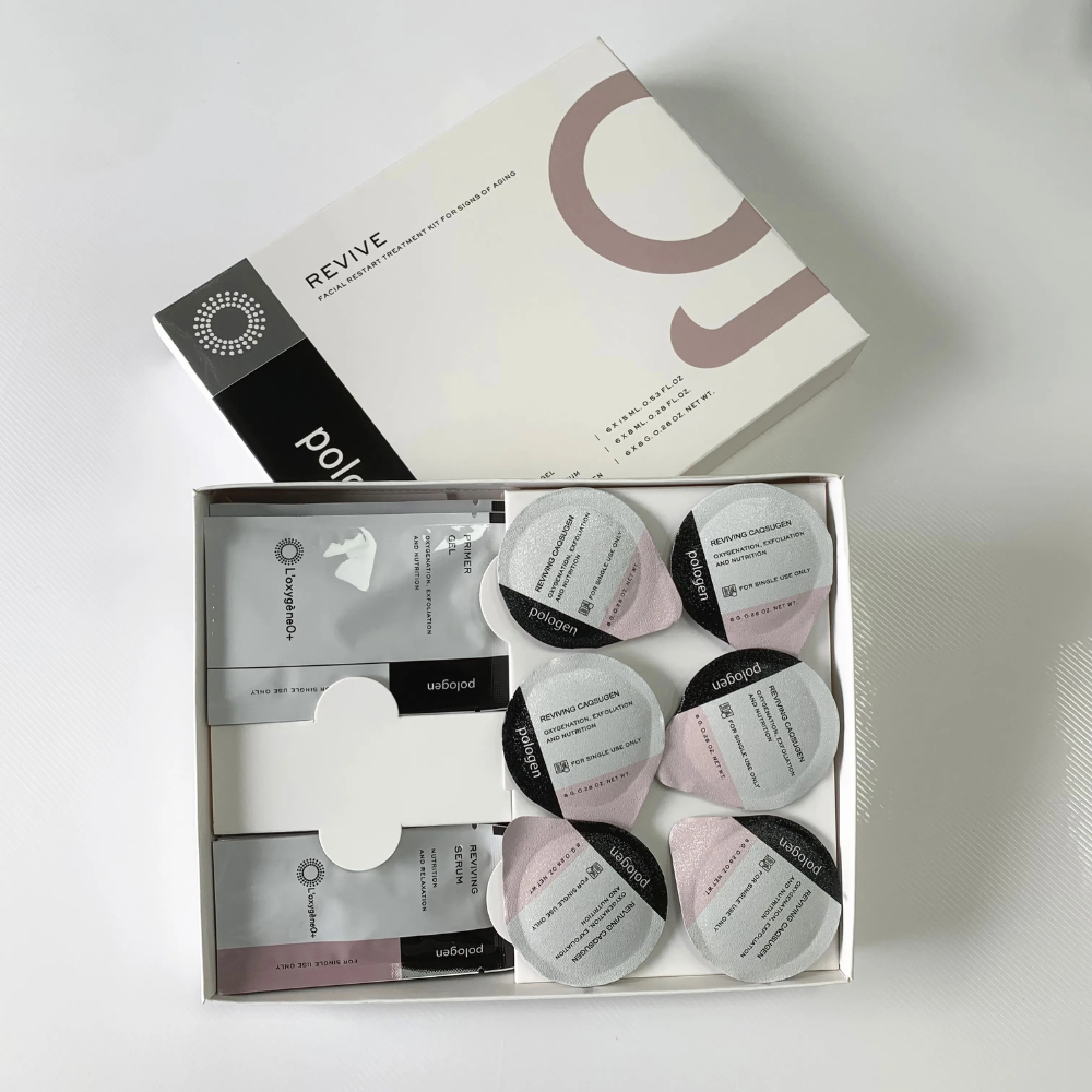 REVIVE Oxygen Pods Capsule Kit – Skin Repair and Revitalizing Facial System