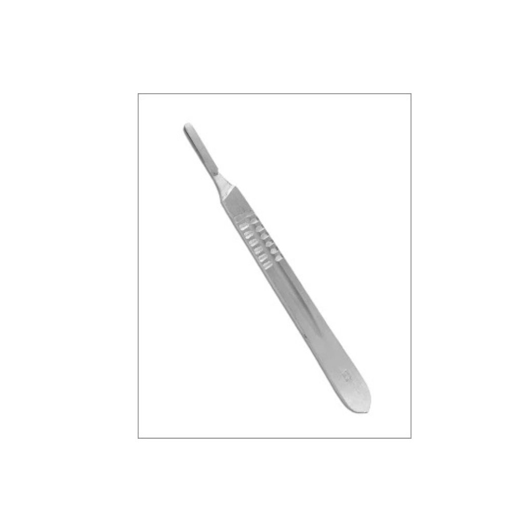 Sterile Stainless Steel Scalpel Handle for Dermaplaning – Precision Aesthetic and Facial Tool
