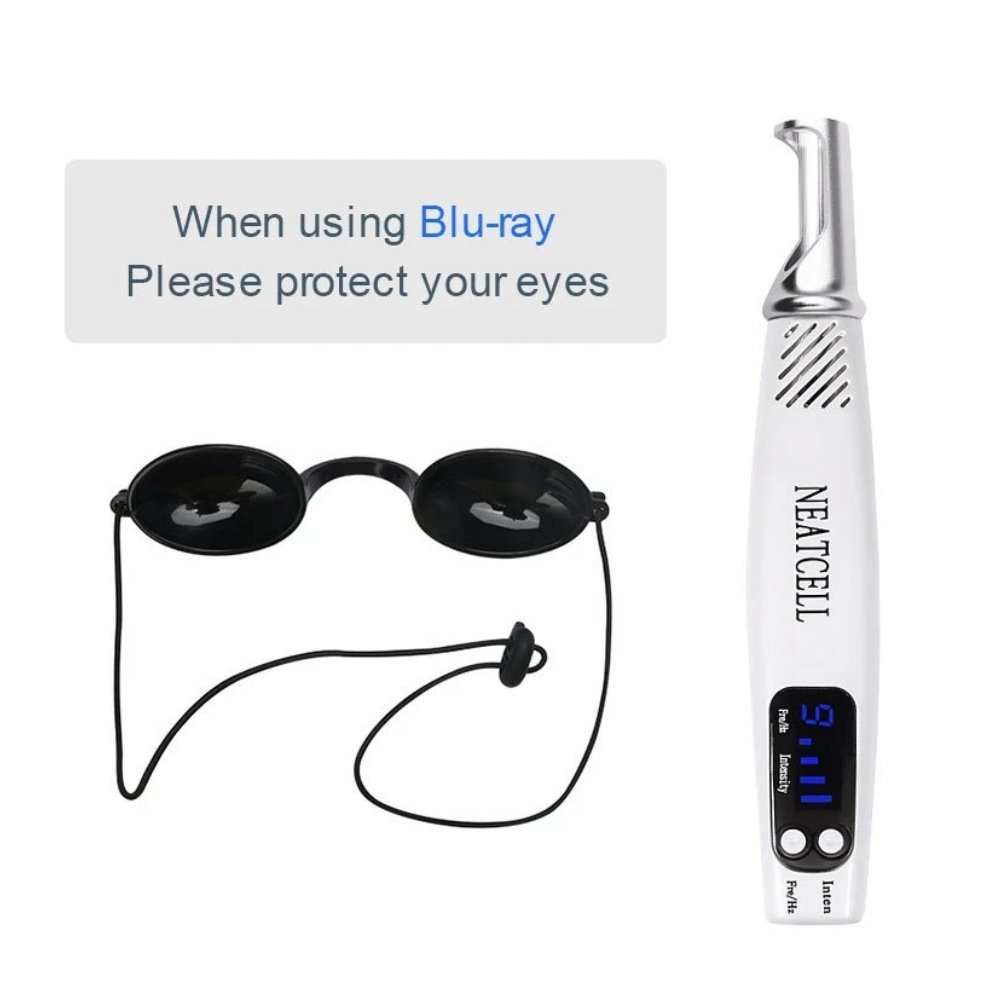 Picosecond Laser Pen Blue and Red Light – Mini Laser Freckle Removal Machine - Image 5